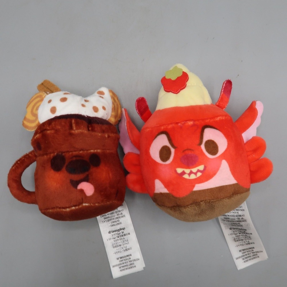 Disney Munchlings Dante Mexican Hot Chocolate Leyroy Cake Food Plush Foodie lot